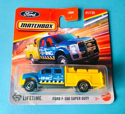 Ford F-550 Super Duty. Matchbox 2025 (41/125). #matchboxcars #matchbox #diecast #hotwheels #matchboxcollector #diecastca
