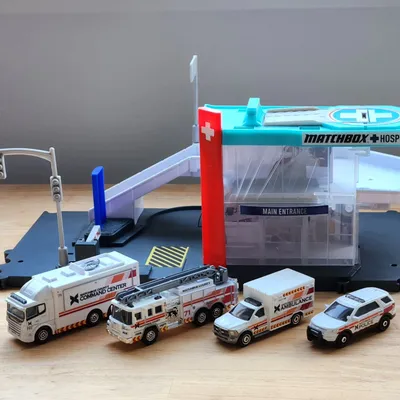 Fire Truck Friday! This week, I'm focusing on the growing Matchbox County recurring theme which I'm a fan of.They all st