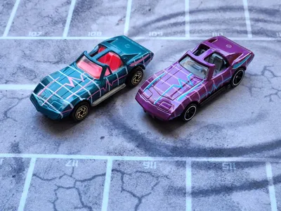 Matchbox Corvette T-Top.The green livery was released in the 1994 Basic series and then fast forward to 2025, when the p