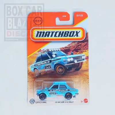 Ready Stock!Matchbox 70 Datsun 510 Rally IDR :  50.000 Card  & blister good but not 100% perfect Free Stickers Free Pack