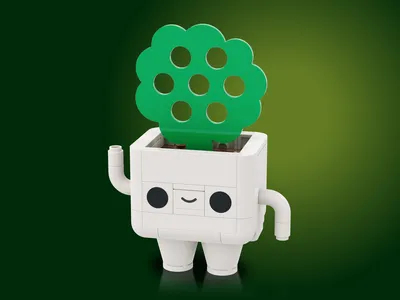 I’ve made a new chonky chum for my mum’s #HappyPlants, please say hello to Fabulandosa! Best known for his wonderful #St