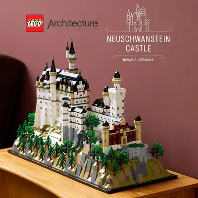 LEGO Architecture 21063 Neuschwanstein Castle (3455 pcs, 269.99€, 1er août 2025)Après le set LEGO Architecture 21061 Not