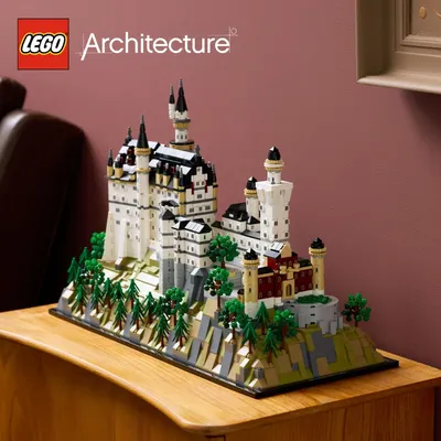 Here's a look at the LEGO 21063 Neuschwanstein Castle, a new Architecture set coming in August that celebrates the histo