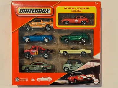 A new wave of 2025 Matchbox Eight Packs have started appearing in stores. This post highlights the MB0688 1961 Jaguar E-