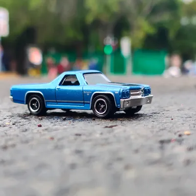 '70 Chevy El Camino. (Matchbox)Éste vehículo es famoso por ser un vehículo utilitario con la funcionalidad de una camion
