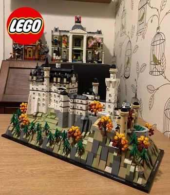 ‼️Build Complete‼️Neuschwanstein Castle by @lego - Set 21063 | 3455pcs | £239.99 | August 1 2025 (Autumn Option)Review C
