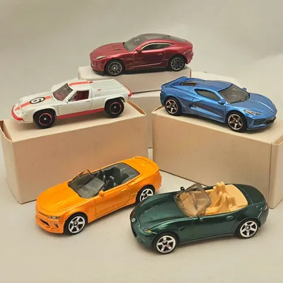 2025 Matchbox Walmart "exclusive" Sports Car Series.This series of five models uses new and recycled decos1 of 5 - MB 76