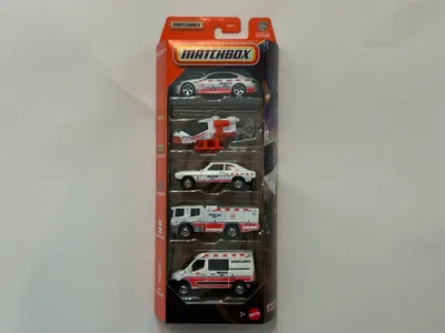 2025 Matchbox Five-Pack “MBX Rescue V” has recently surfaced in the US. In my personal opinion, it should be marked as “