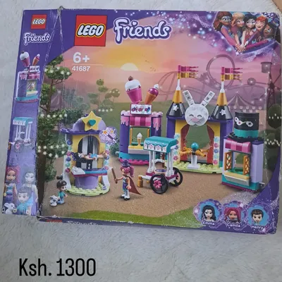 SOLD✅️ LEGO Friends Magical Funfair Stalls set (41687). 300+ pieces [ two packs are sealed, the rest are not] Set Featur