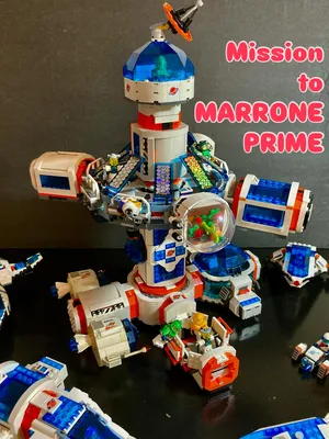 MISSION TO MARRONE PRIME: Phase 2(Lego Classic Space, Futuron, City Space 60433 & 60446 MOCced up)In Phase 2, the ships 