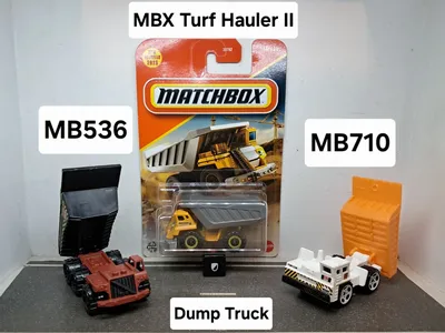 MBX Turf Hauler II & Dump Truck by Matchbox. #matchbox #matchboxmodels #matchboxtrucks #matchboxmainline #matchboxlovers