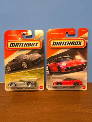 Matchbox  Porsche - 911 Carrera Cabriolet and 911 Targa.  #matchboxcars #matchbox #matchboxdiecast #matchboxcollector #m