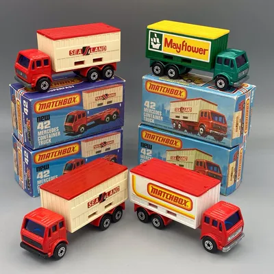 Matchbox Mercedes Container Truck (1977-1982) #matchbox #matchboxdiecast #toy #toycar #model #scale164 #carmodel #diecas