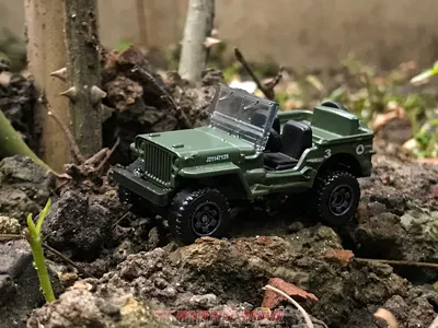 Representing freedom, toughness and America: Jeep. 1943 Jeep Willys, Matchbox 1:64.[The Miniature Manual Collection Show