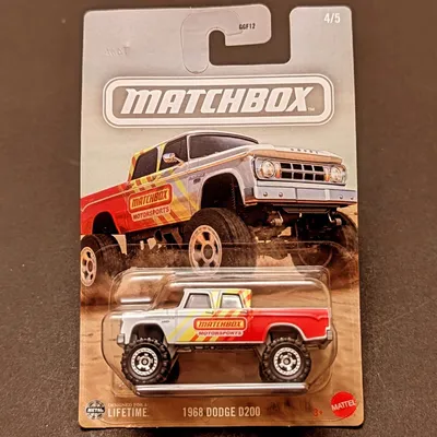 Matchbox 2025 Truck series (GGF12) #4/5 - 1968 Dodge D200 (JCG48)Walmart exclusive#matchbox #matchbox2025 #mb #mb2025 #m