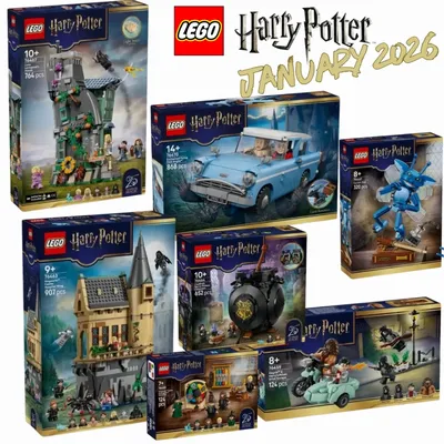 Here are all the new LEGO Harry Potter sets launching on 1 January 2026!LEGO Harry Potter is celebrating its 25th annive