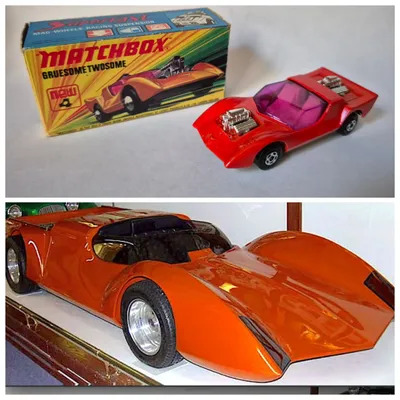 The Matchbox Gruesome Twosome was actually based on a real car - the AMC Phaze II from 1969, a custom, built by Dave Puh