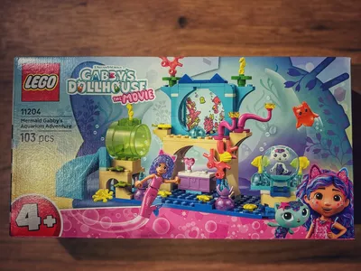 LEGO 11204 MERMAID GABBY’S AQUARIUM ADVENTURE #gabbysdollhouse #lego #afols #bricks #legopoland