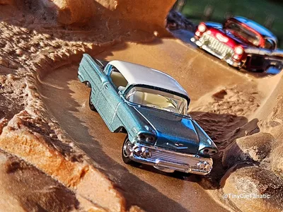 #wbw straight out of 1958 with the Matchbox diecast Chevrolet Impala. A time when even Chevrolets were beautiful *Awesom