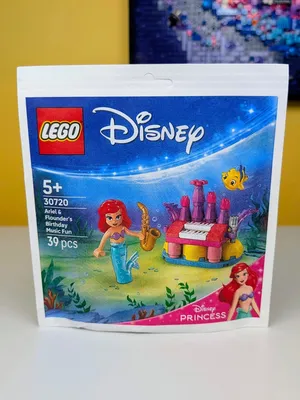 Maraton polybagów 9/10 LEGO 30720 Disney - Urodzinowa potańcówka Arielki i Florka#lego #disney #legodisney #lego2026