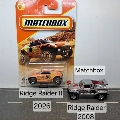 Ridge Raider & Ridge Raider II by Matchbox. #matchbox #matchboxmodels #ridgeraider #ridgeraiderii #cariocaminis
