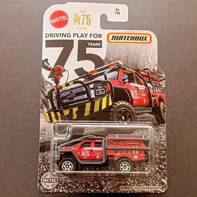 Matchbox 2020 82/100 75th Anniversary - Ford F-350 Superduty (GKL08)#matchbox matchbox2020 mb mb2020 #mattel mattel2020 