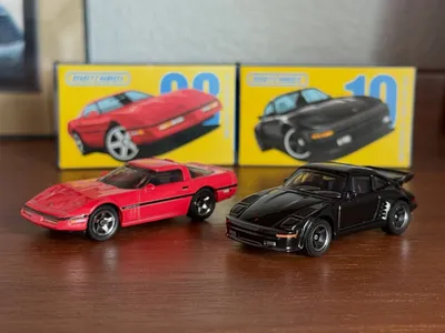New from Matchbox are the Collector Series Porsche 911 Turbo Slantnose and Corvette C4 ZR1!  There are no opening parts 