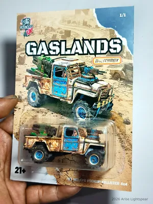 Mbx willys jeep pickup 4x4 Blister re-pack Gaslands #matchboxcustoms#diecastcustom #gaslandsuk #rebelatoriumconcept #hot