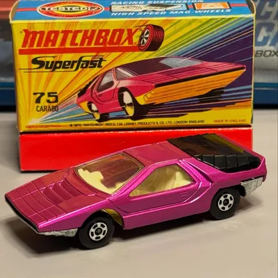 Springtime Superfast!  #matchbox SF75 Alfa-Romeo Carabo manufactured in 1971.  Pictured is a hard to find variation with