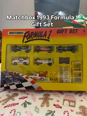 Matchbox 1993 Formula 1 set. I was in college in 1993 and not collecting at the time. It's hard to believe this set is 3