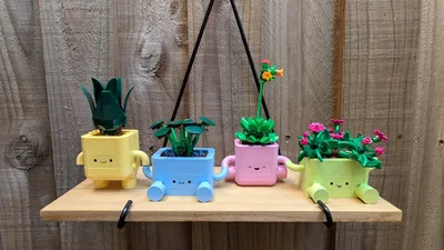 🥰 Just look at these adorable @lego Botanical cuties! 🌱 11506 Rocking Plants is the sequel to last year's universally-be