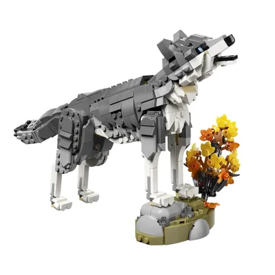 The other summer LEGO Creator 3-in-1 set I designed was 31393 Forest Animals: Grey Wolf! 🐺 This apex predator can be reb