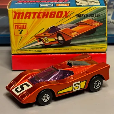 Hairstylist!  #matchbox SF7 Hairy Hustler manufactured in 1971.  Pictured is the first variation of this odd model with 