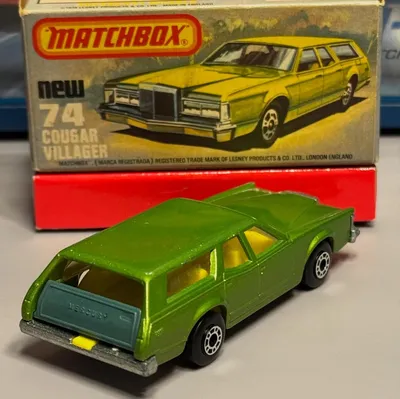 Tailgate Tales!  #matchbox SF74 Mercury Cougar Villager manufactured in 1979.  During the first year of production, the 