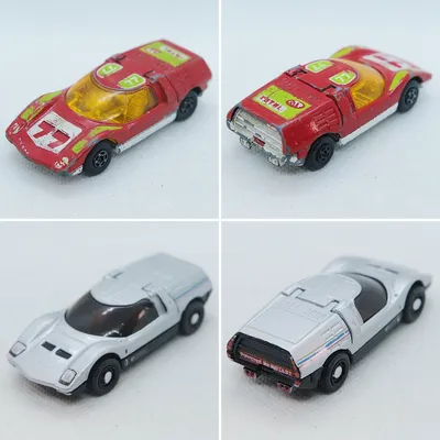 MATCHBOX 66d Mazda RX500 customThe Mazda RX500 was a rotary-powered concept car revealed in 1970, showcasing Mazda’s vis