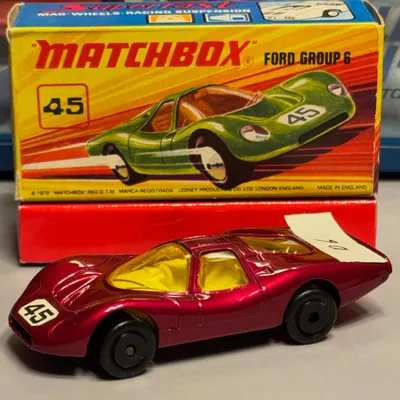 Experimental results may vary!  #matchbox SF45 Ford Group 6 manufactured in 1975.  Pictured is an interesting preproduct