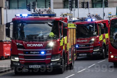 A small post tonight, 2x brand new Nottinghamshire Fire and Rescue 2026 Scania P360 appliances - FJ26 VUK and FJ26 VUH -