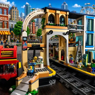Double-Decker Sightseeing Bus Lego City set 60407 🚌A very cool bus! Plenty of space, plenty of seats, and changing route