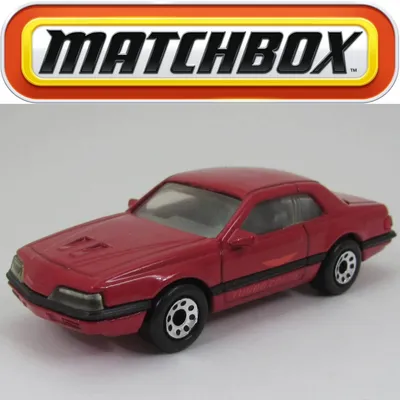 This was such a cool casting when it launched. The #matchbox MB196 Ford Thunderbird Turbo Coupe. The 9th generation T-bi