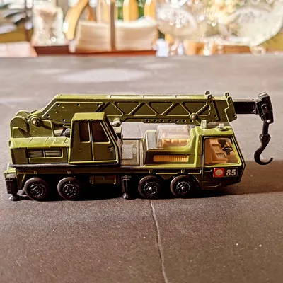 Matchbox 1977 Super Kings / Battle Kings - Hercules Mobile Crane (K-12 / K-113)#matchbox matchbox1977 mb mb1977 diecast 