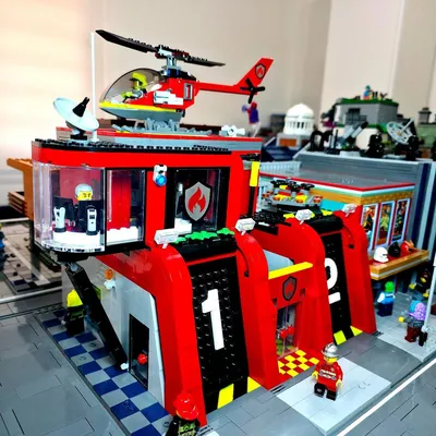 🚒🏙️ The Fire Station — rebuilt as a true modular🚒 The Fire Station returns to the page — but not as the simple façade fr