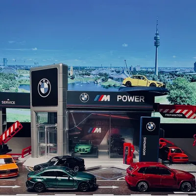 Toying with the idea to open a BMW Dealership in Munich… for me the 1:64 Majorette version will be enough. Just right to