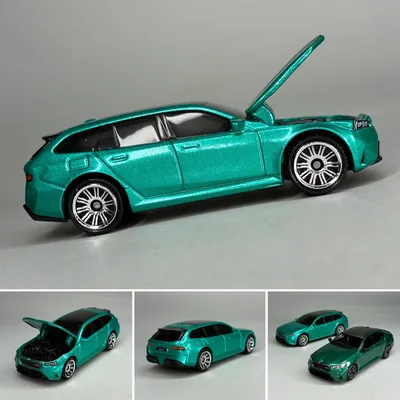 A new car has arrived just in time for Wagon Wednesday… I present the new Matchbox Moving Part BMW M5 Touring. On the wh