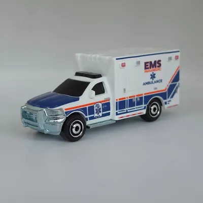 2026 Matchbox Movie No. 5/12 is the 2019 RAM Ambulance. MB1638 is a brand new casting and it's great to see another Ambu