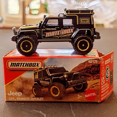 Matchbox 2026 62/125 - Power Grabs (DNK70) - Jeep Wrangler Superlift (JHR09)#matchbox matchbox2026 mb mb2026 #mattel mat