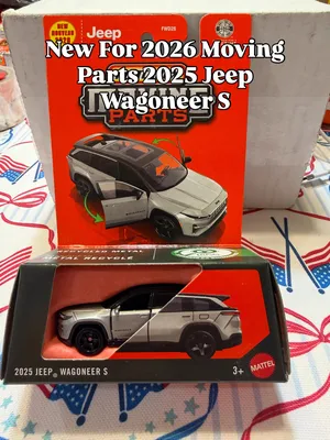 Very nice Matchbox Moving Parts 2025 Jeep Wagoneer S. Yes I know it’s an EV. The casting is amazing. Detailed with openi
