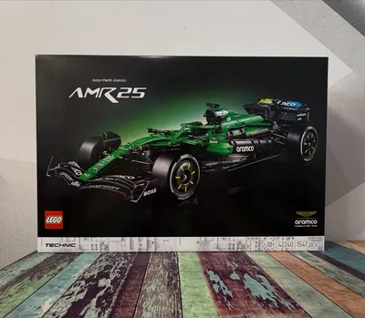 🏎️💚 LEGO Technic 42240 Автомобіль «Формули-1» Aston Martin Aramco AMR25📦 Під замовлення 💰Вартість: 10 400 грн на момент 