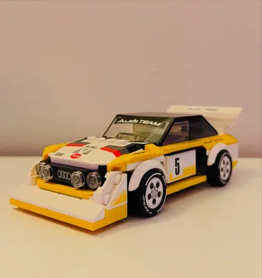 I present my full redesign mod of the LEGO Audi Quattro Rally. Set 76897. I am very happy with how this turned out. #leg