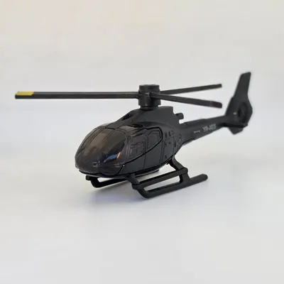 2026 Matchbox Skybusters No. 25/32 is the Airbus Helicopter H130. This is awesome! Matte black body with a black interio
