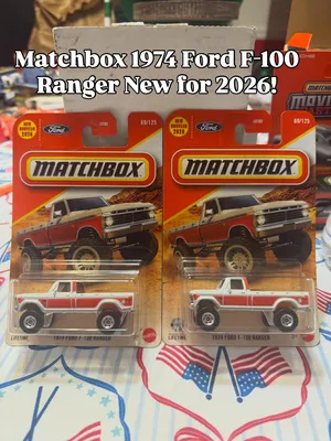 Matchbox 1974 Ford F-100 Ranger. New to the mainline for 2026. This is a well-detailed casting with awesome wheels. I ca